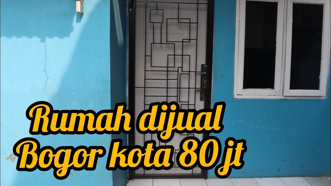 Rumah dijual cepat 80 jt 5 menit ke jalan tol Soleh Iskandar Bogor