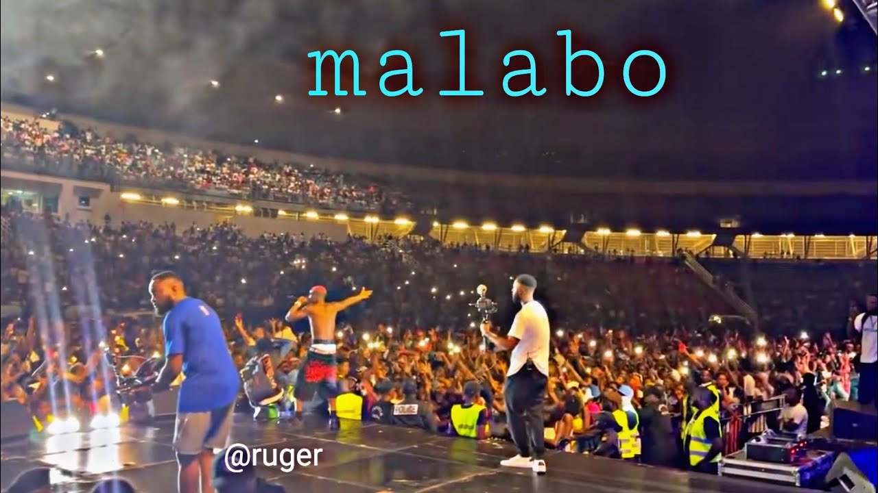 ruger storming performance at malabo Equatorial Guinea as he shutdown 40k capacity stadium