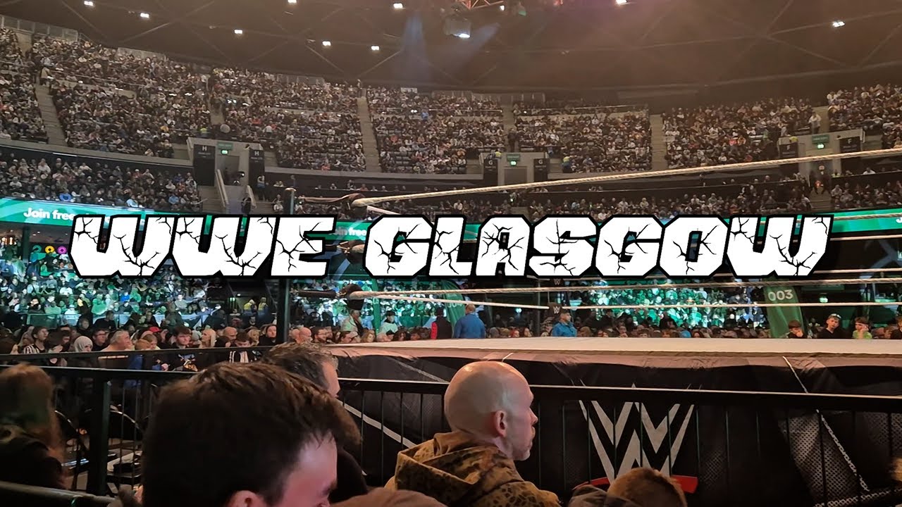 WWE GLASGOW Kevin Gets INSANE Ringside Action