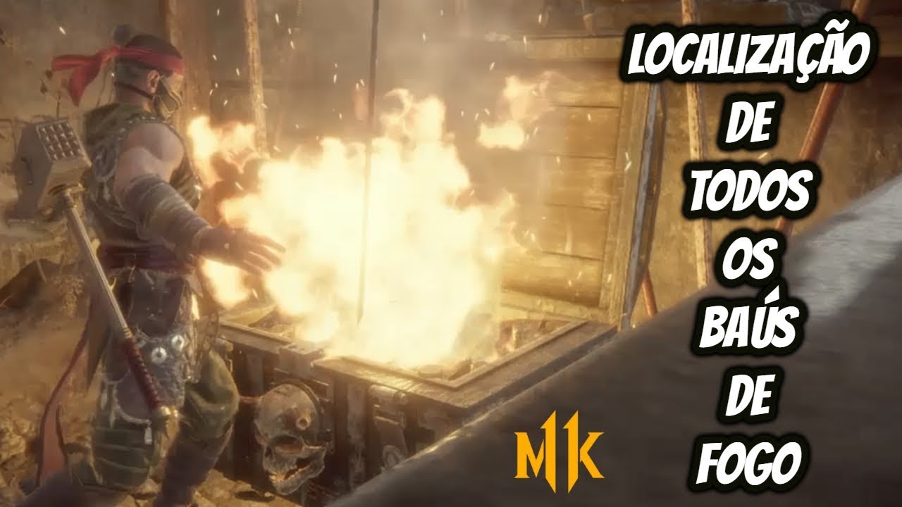 Localização de Todos os Baús de 100 Corações - MORTAL KOMBAT 11