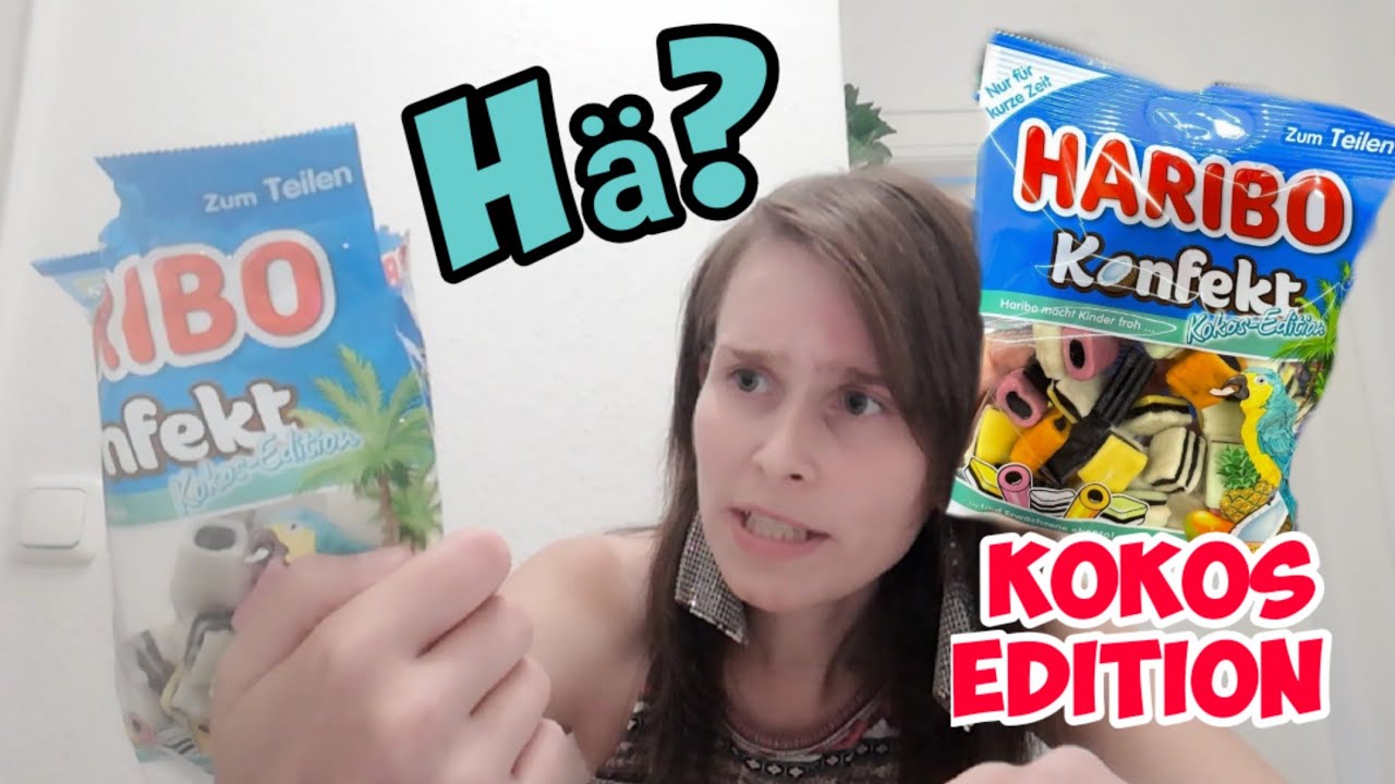 Test mit Missgeschick! Haribo Konfekt Kokos-Edition