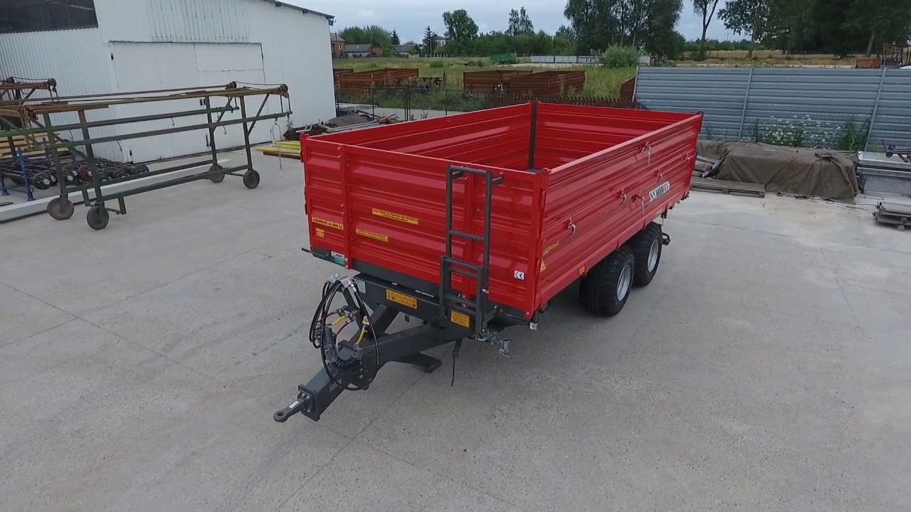 MAR-POL JACEK URBAŃSKI Przyczepa tandem typu MT801