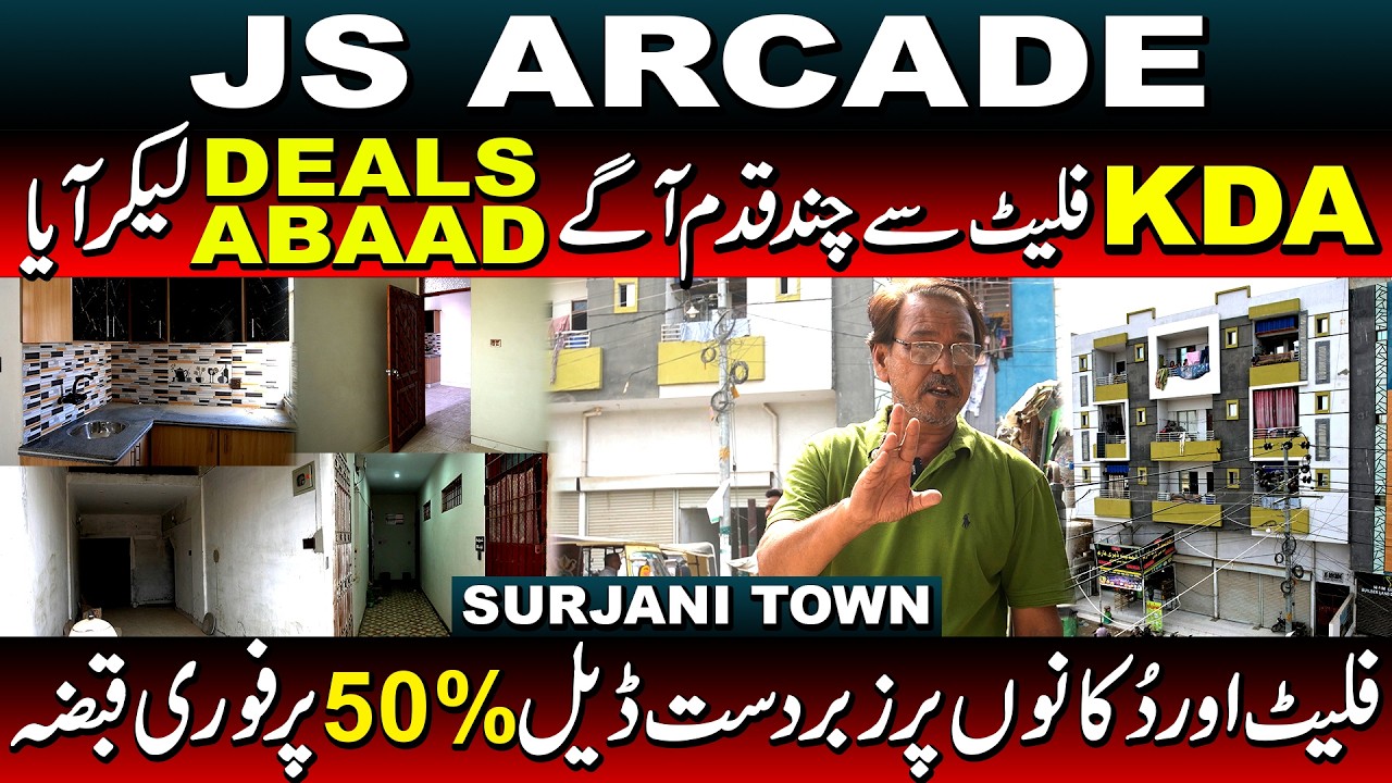 Esi Zabardast Deal Aj Se Pehle Kabhi Kisi Ne Nhi Di Hogi | Surjani Town Apartments | 50% Per Qabza