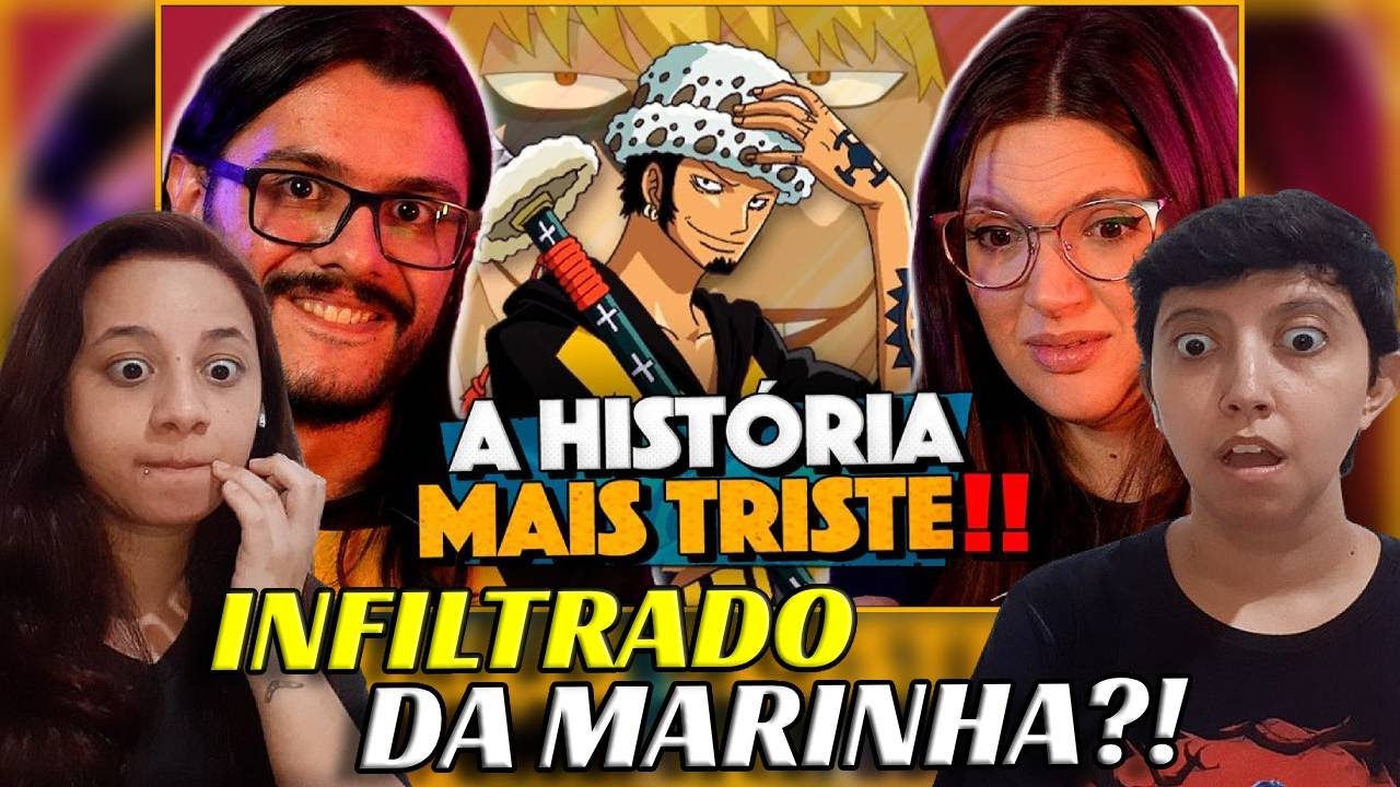 ANA REAGE AO LAW E CORAZON DE ONE PIECE | GWEEK REACT