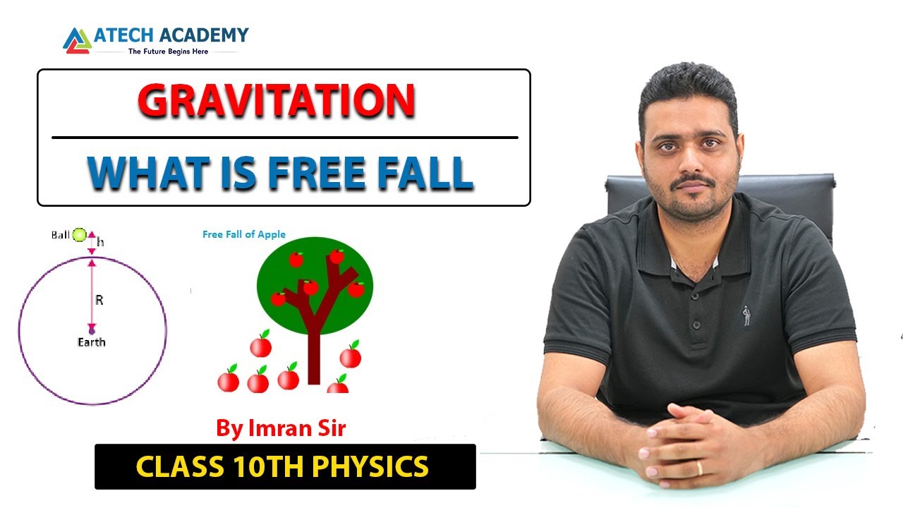 Gravitation : What is Free Fall Class 9th CBSE by Imran Sir