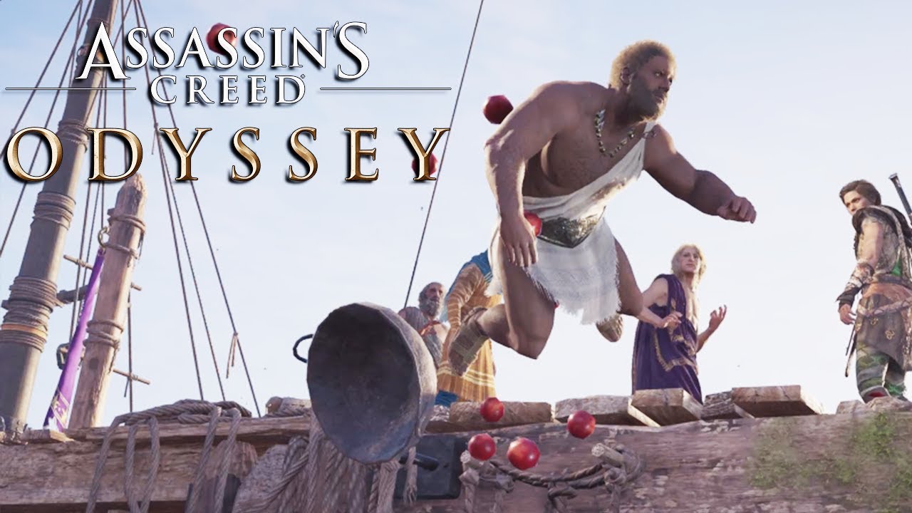 FUNNIEST SCENE IN ASSASSIN'S CREED ODYSSEY