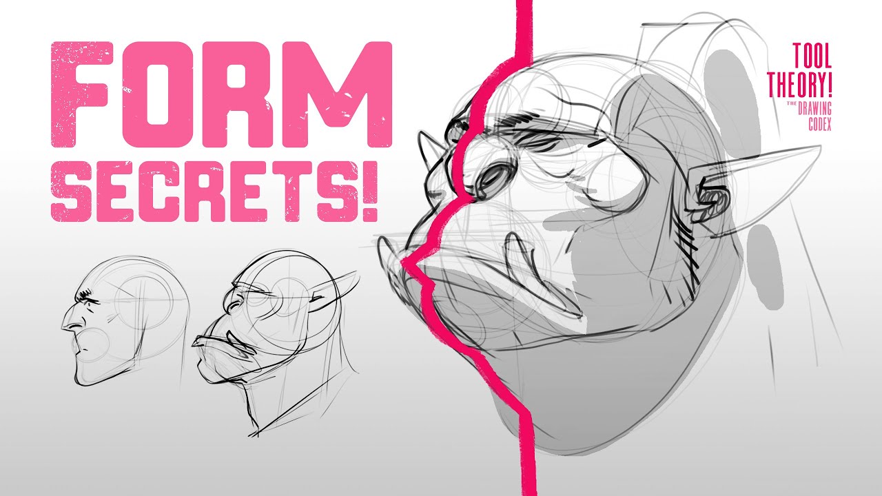 Master the Center Line - Drawing Orcs  (Why Your Characters Look Flat)