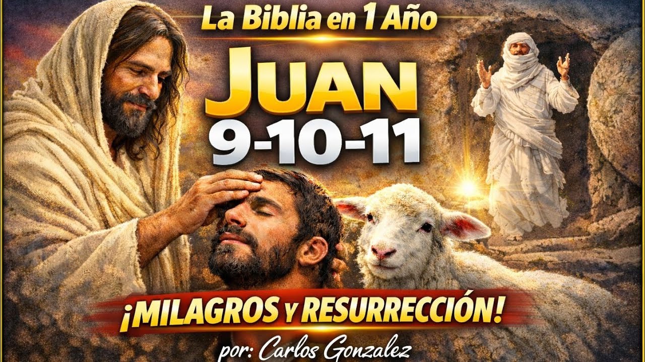 La Biblia en 1 Año (episodio 6) | Juan: Capítulo 9-10-11