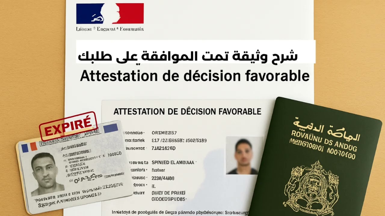 شهادة القرار الإيجابي Attestation de décision favorable في فرنسا: كل ما تريد معرفته!