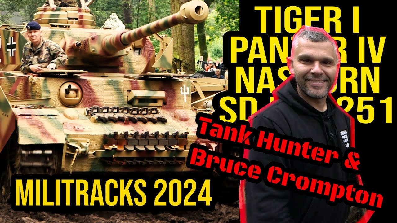 TANK HUNTER #211 Tygrys I, Panzer IV oraz rozmowa z Bruce'm Crompton'em. Militracks Overloon 2024!
