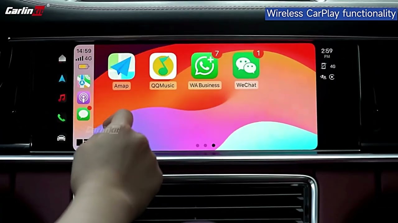 2025 CarlinKit Mini Ultra 3 CarPlay Android auto Wireless Adapter for Car infotainment U