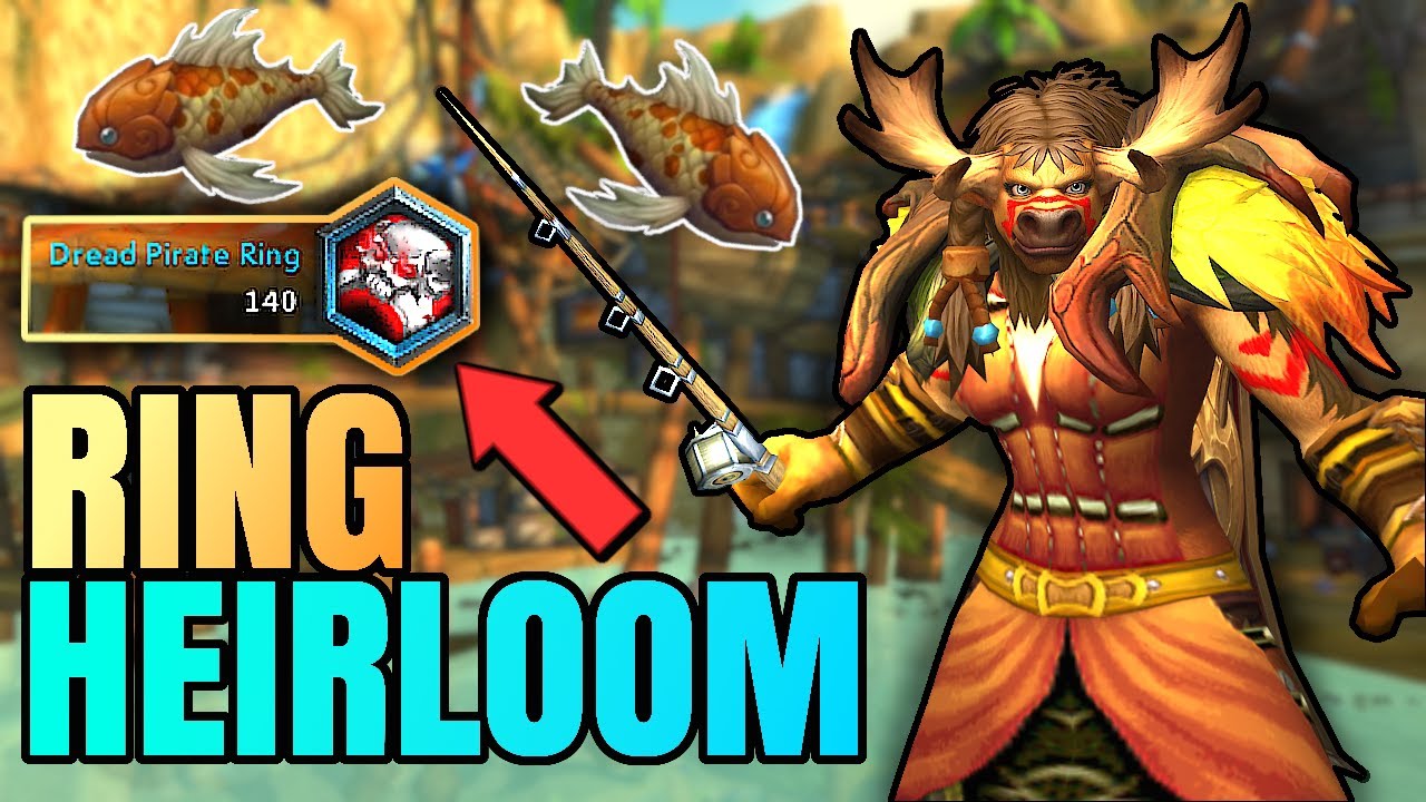 WOW How to Win Fishing Extravaganza Heirloom Ring