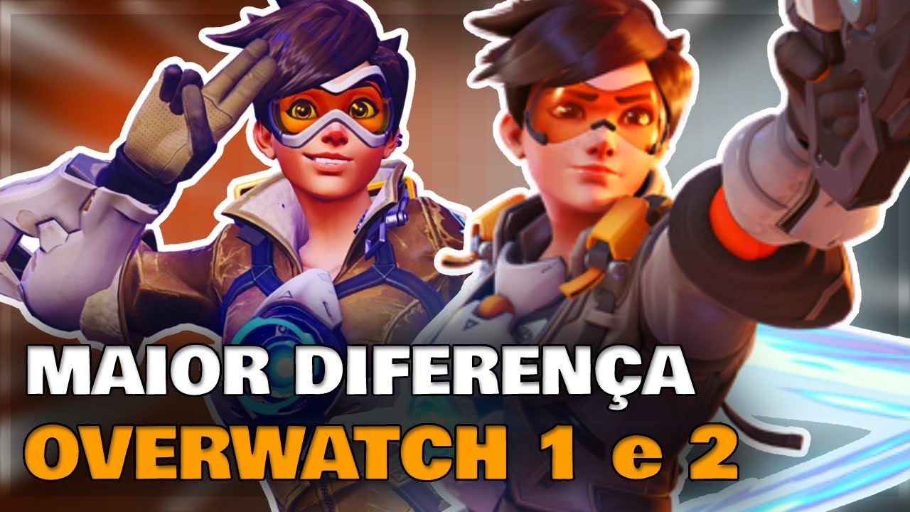 A MAIOR Diferen&ccedil;a entre o Overwatch 1 e 2
