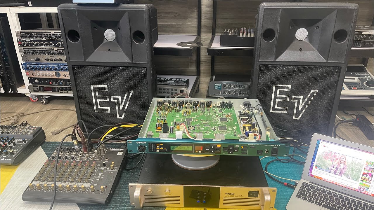 Effects rời yamaha spx 2000 hàng bãi Nhật cho lời ca hay như ca sỹ là có thật
