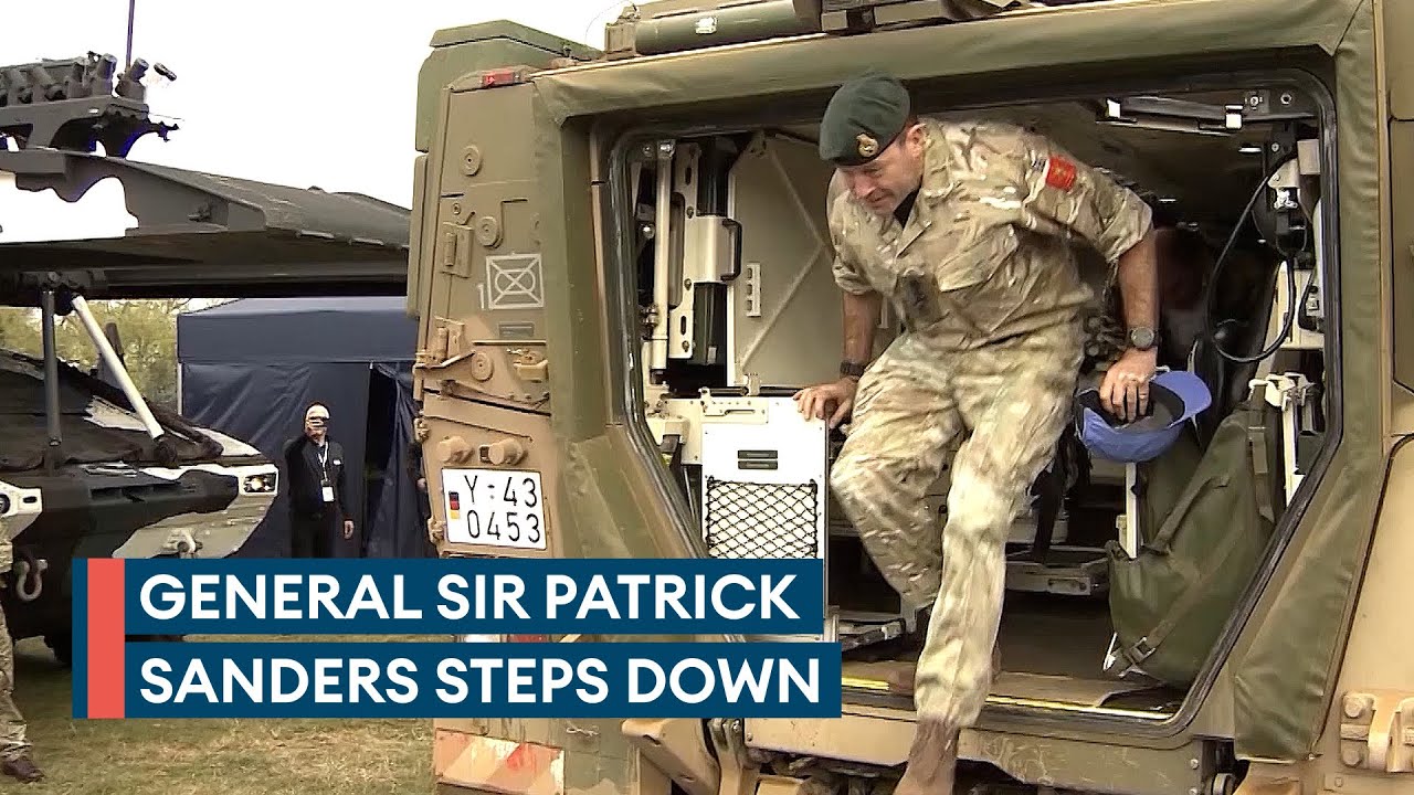 General Sir Patrick Sanders officially ends time as head of the British Army