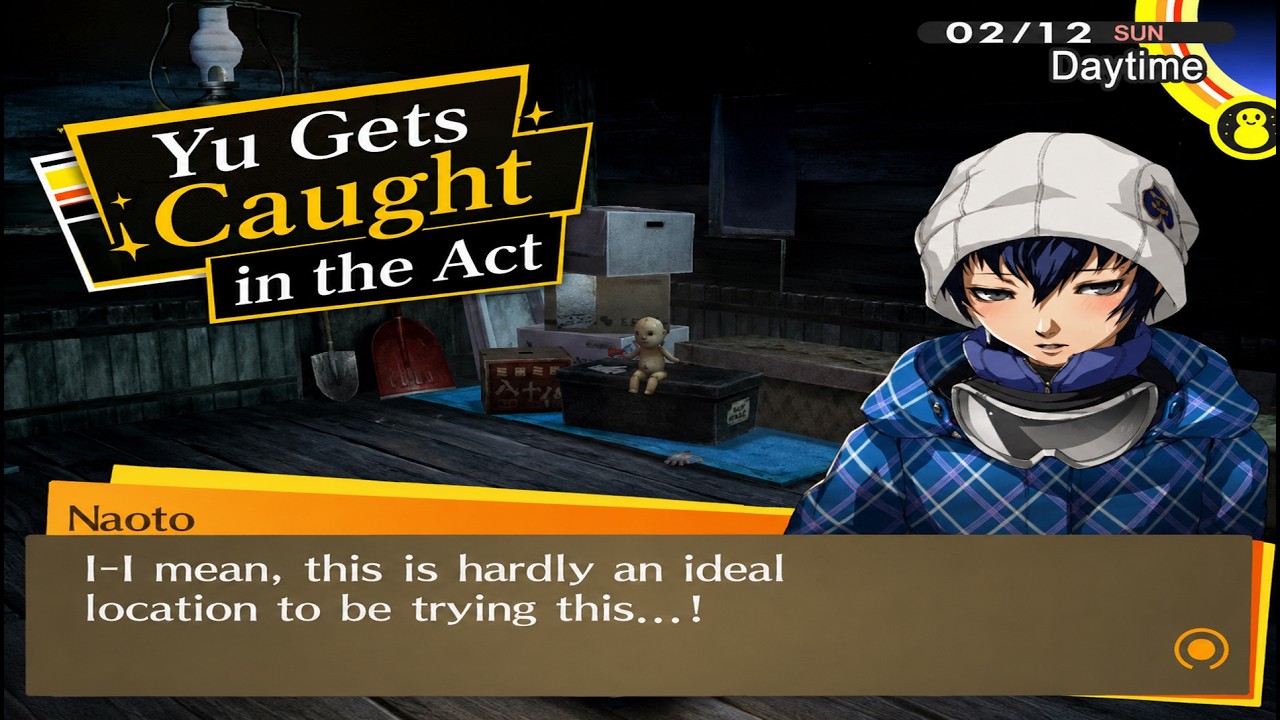 Persona 4 Golden | Поймать на месте преступления [Все версии]