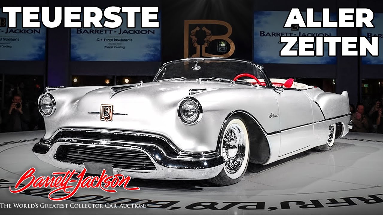 20 Teuerste Autos, die jemals bei Barrett-Jackson verkauft wurden