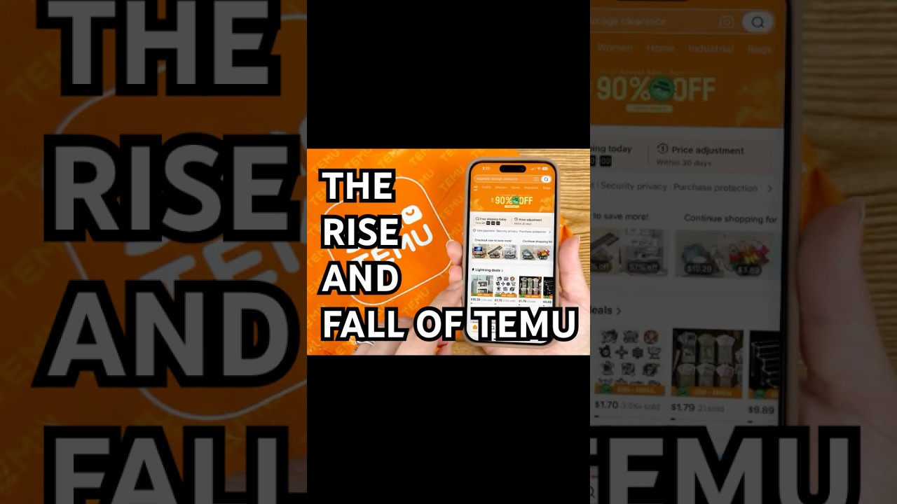 The Rise and Fall of Temu: How a Shopping App Took Over the World (and Got Exposed) #temu