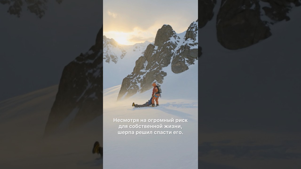 🏔️ Его считали погибшим. Но на Эвересте произошло чудо