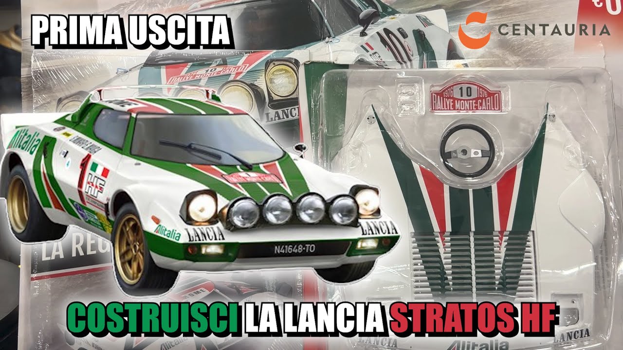 COSTRUISCI la LANCIA STRATOS HF 2025! PRIMA USCITA! Centauria | Edicola
