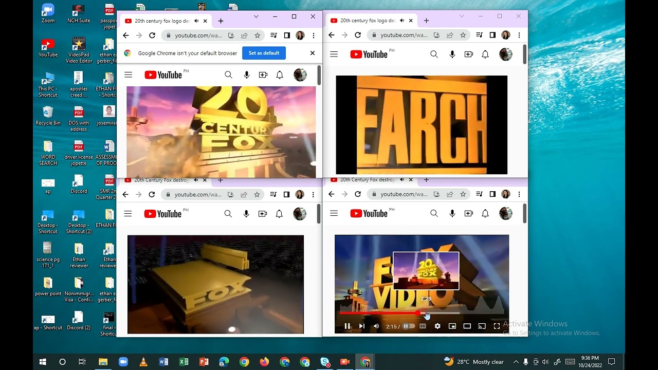 4 20th century fox destroyed parts