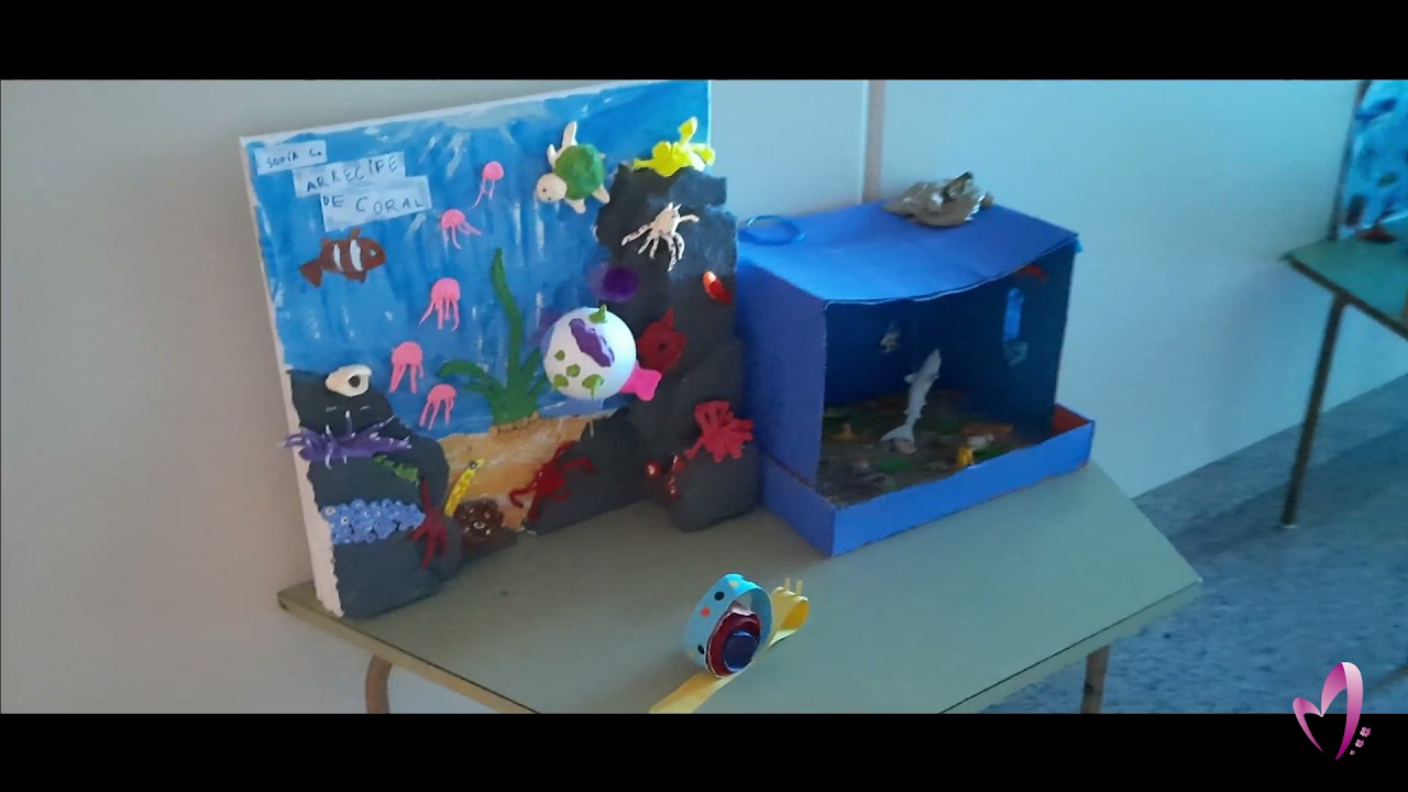Proyecto animales marinos. 5 años. Maristas Toledo