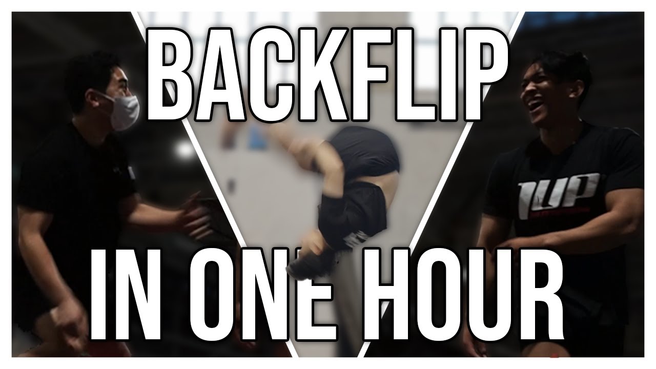 i learned to backflip in one hour