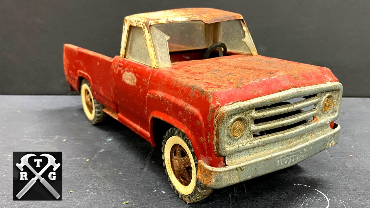 Amazing Tonka Transformation! Check out the paint job at the end!