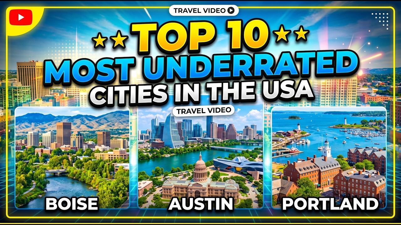 Top 10 Most Underrated Cities in the USA | USA Travel Guide