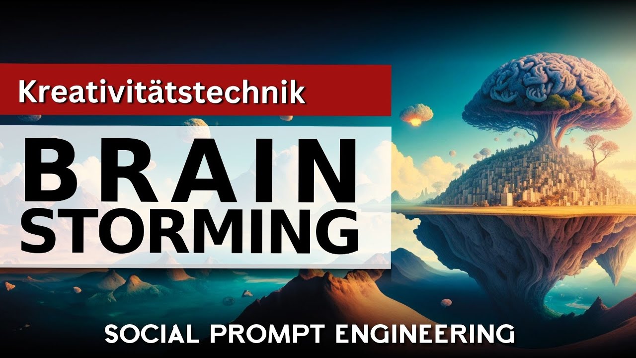 Kreative Ideen generieren - Brain Storming mit ChatGPT - Social Prompt Engineering