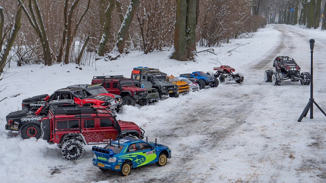 RC 4x4 Ice & Snow drift car. Traxxas Ultimate Desert,Sumit,trx-4.Sklep R/C Poznań Dąbrowskiego 54