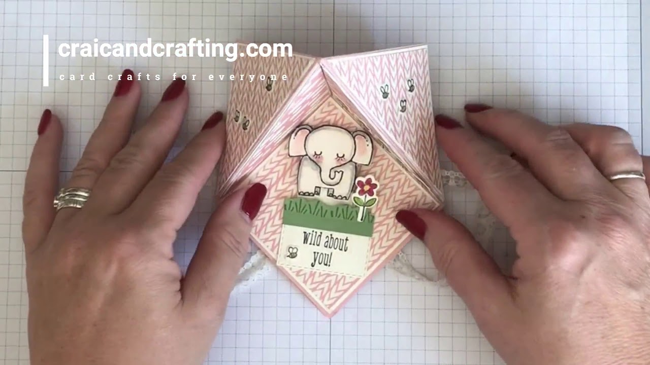 Taster Video Triangle Corner Pop Up Card - 19042