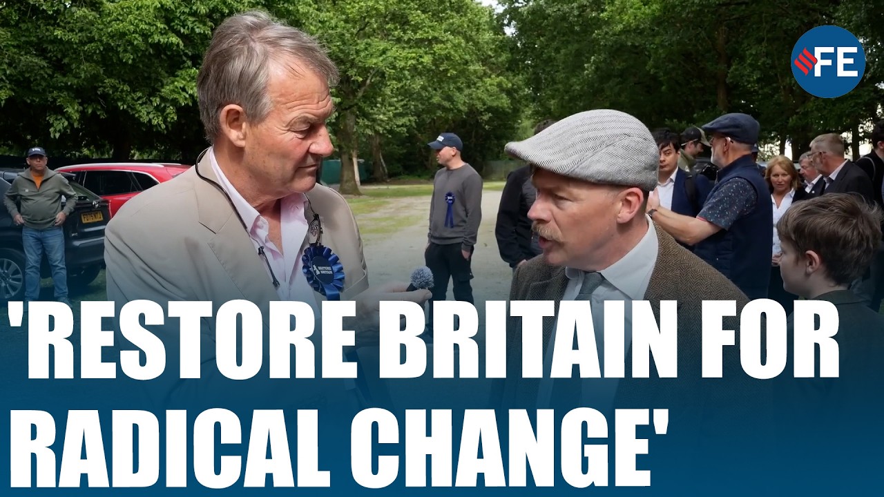 Rupert Lowe Says Restore Britain Will End Political Failure and Put British Citizens First