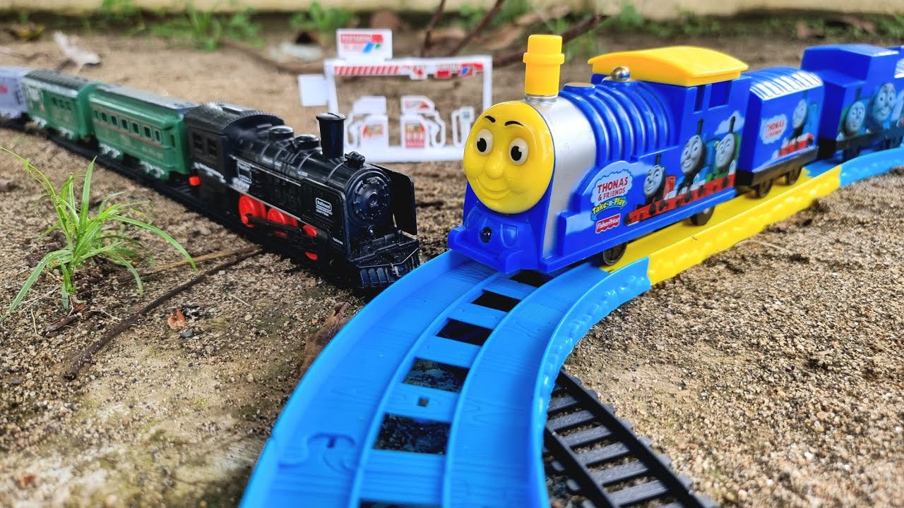 Unboxing dan Merakit Mainan Kereta Api RailKing Super Classical, Kereta Api Thomas & Friends