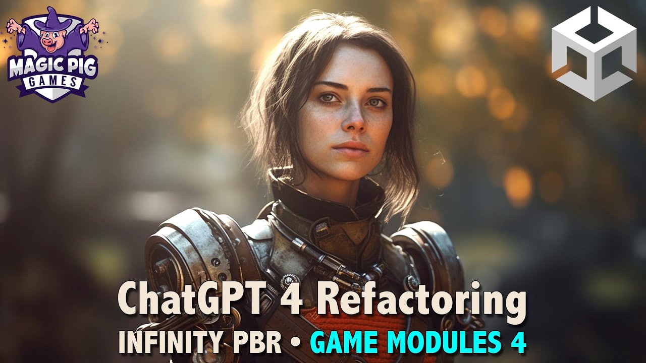 Unity RPG Game Dev LIVE &bull; #104 &bull; Game Modules v4 - Refactoring with ChatGPT 4
