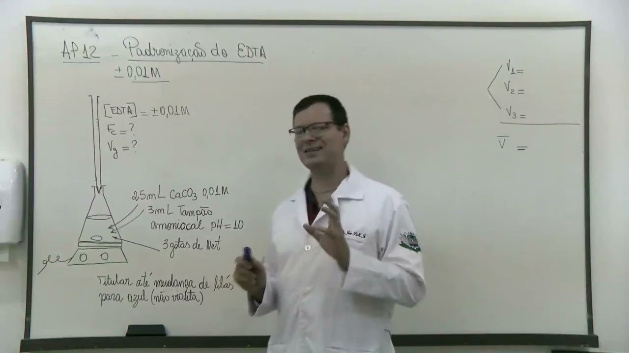 AP3. Padronização do EDTA 0,01M experimento e cálculo
