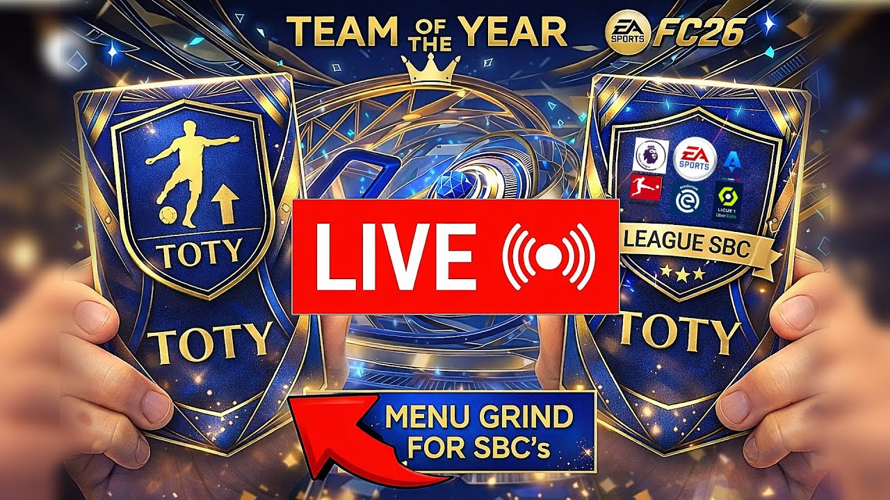 5 TOTY's PACKED SO FAR! LIVE MENU GRIND! FC 26
