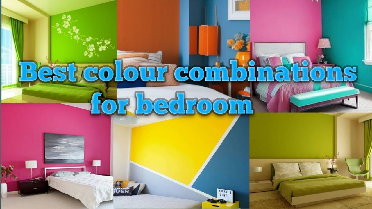 Best colour combinations for bedroom/ Bedroom painting ideas