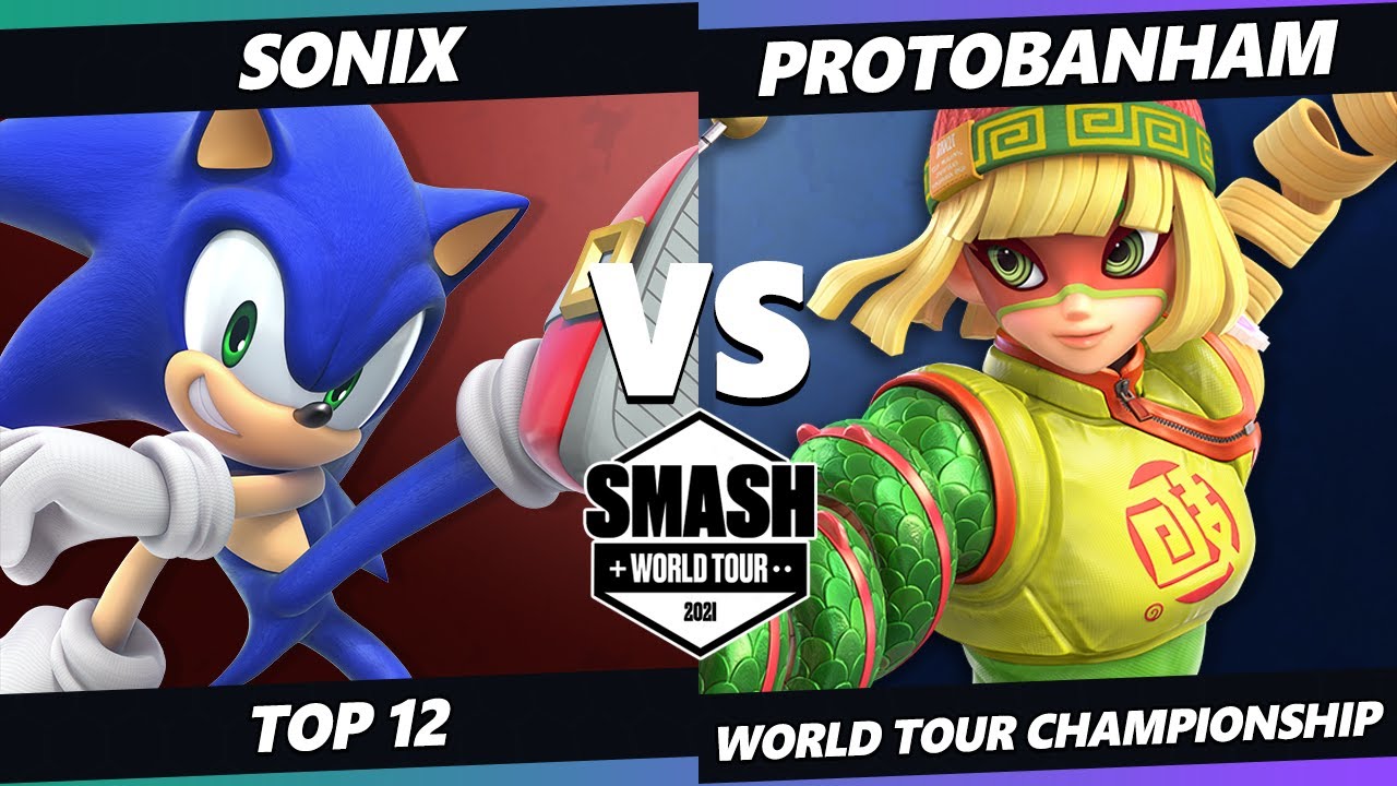 SWT Championship Top 12 - Protobanham (Min Min ) Vs. Sonix (Sonic) SSBU Ultimate Tournament