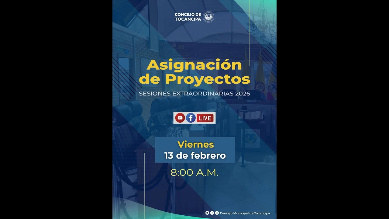🏛️ #sesiónextraordinaria || Asignación de proyectos.