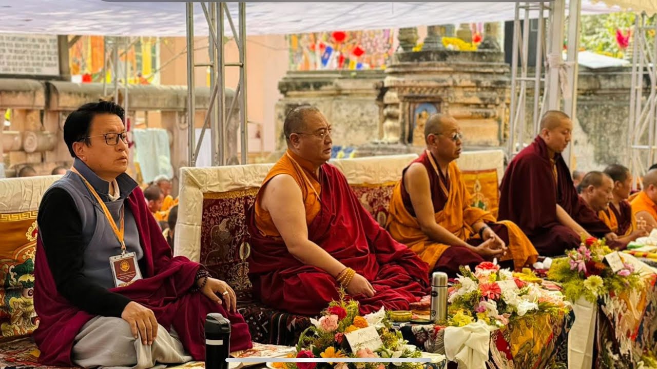 The 4th Day Of Nyingma Monlam H H Dunsey Garab Rinpoche Joined For World Peace 1 February 2025