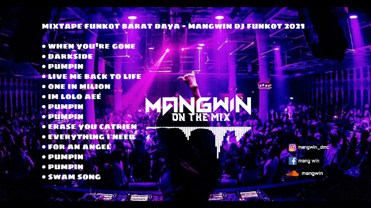 MIXTAPE FUNKOT BARAT DAYA - MANGWIN DJ FUNKOT 2021