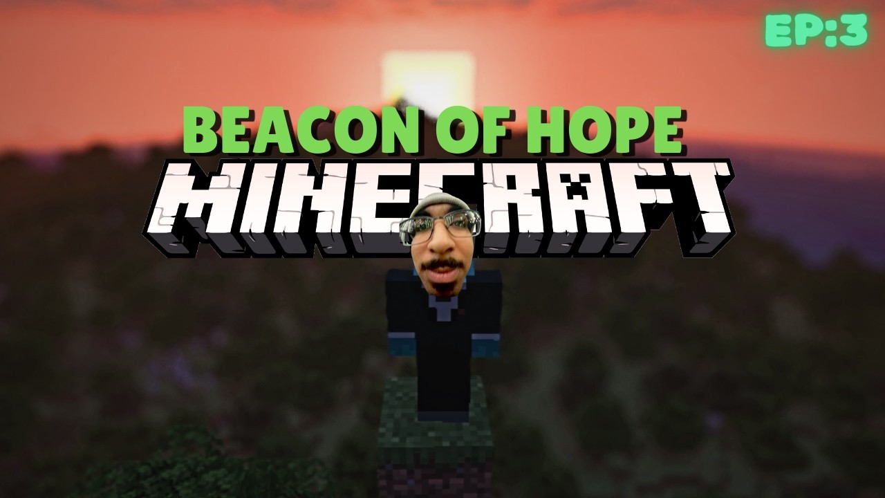 Finishing Home & Mining - Minecraft: Beacon of Hope - Day 3