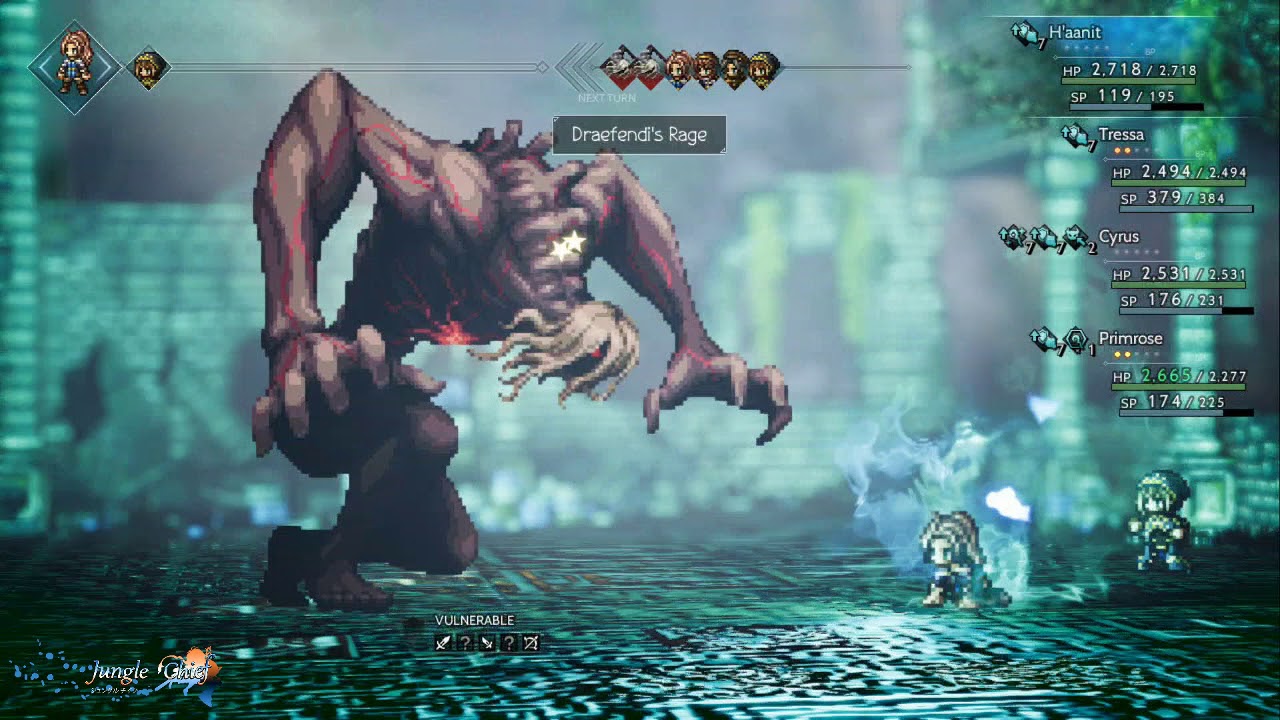 Octopath Traveler - Lucia - Cyrus (Final Boss)