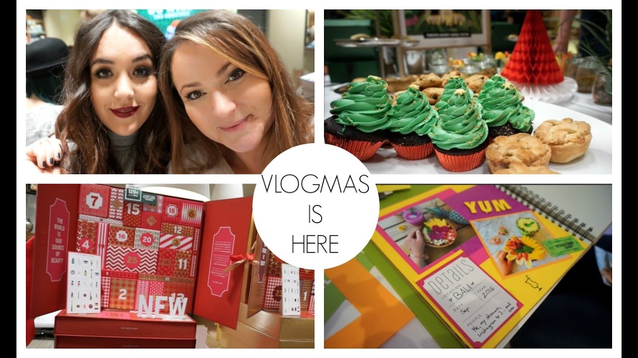 VLOGMAS IS COMING! The Body Shop Event, Brunch, Scrapbooking