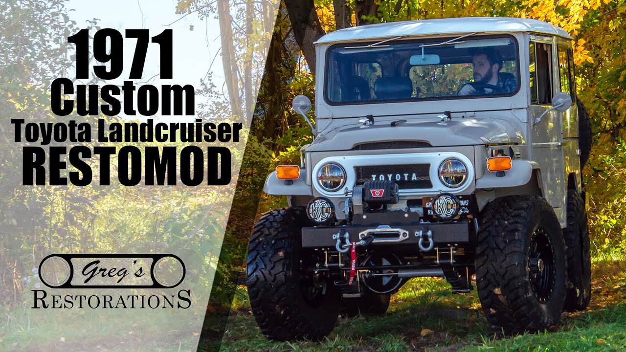 Реставрация Toyota Land Cruiser FJ40 1971 года выпуска