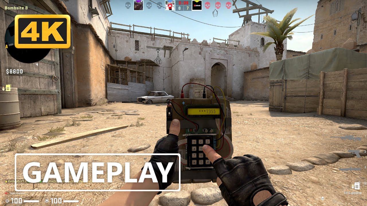 CS:GO Gameplay 4K (No Commentary)