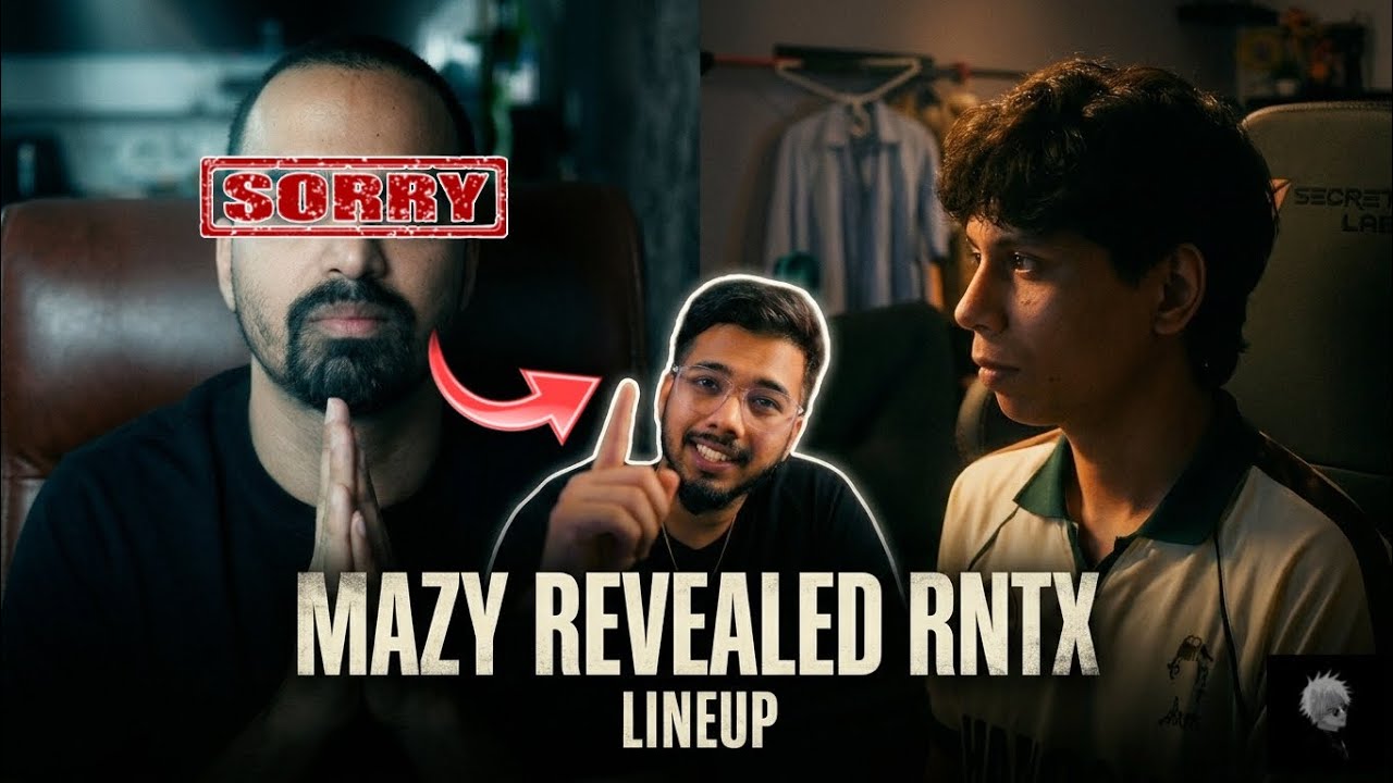 RNTX LINE UP REVEALED . #gaming #scout #rntx #esports 