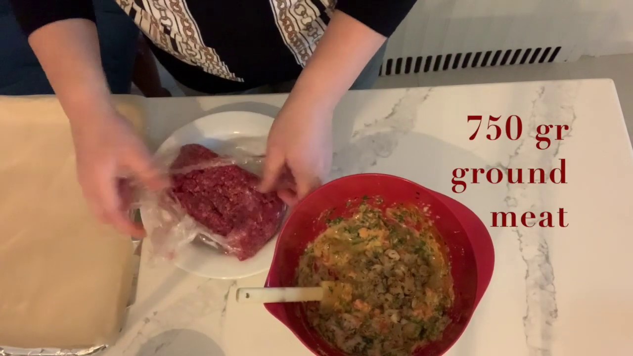 Meatloaf | خبزة الحم المفروم وا الخضر