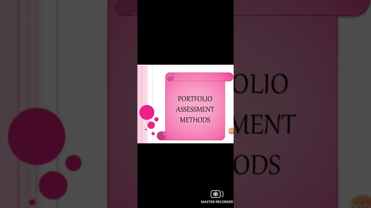 Portfolio Assessment